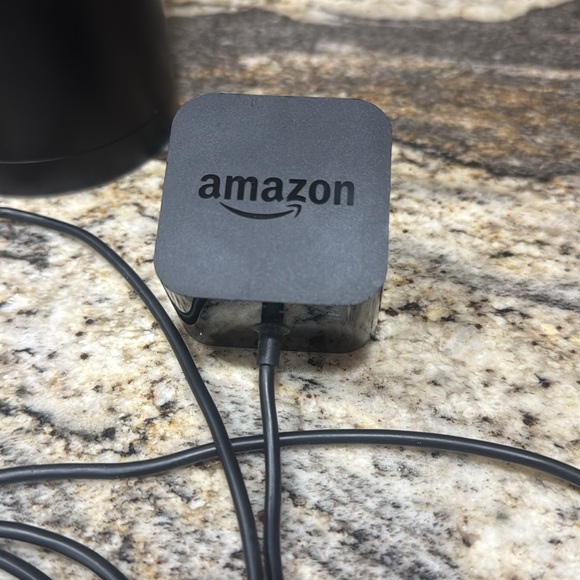 Amazon Echo Alexa 1st Generation SK705DI Smart Speaker Portable Black Power Cord - Picture 4 of 4